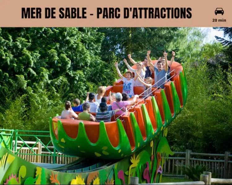 Maison Individuelle Tout Confort Terrasse Exterieur Proche Parc Asterix, Aeroport Roissy Cdg, Paris, Disney, Chateau De Chantilly La Chapelle-en-Serval Zewnętrze zdjęcie